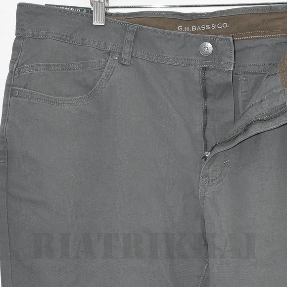 GRAY NWT  G.H. Bass & Co.‎ Men's 6 Pocket Groundwork Pant - Picture 5 of 9